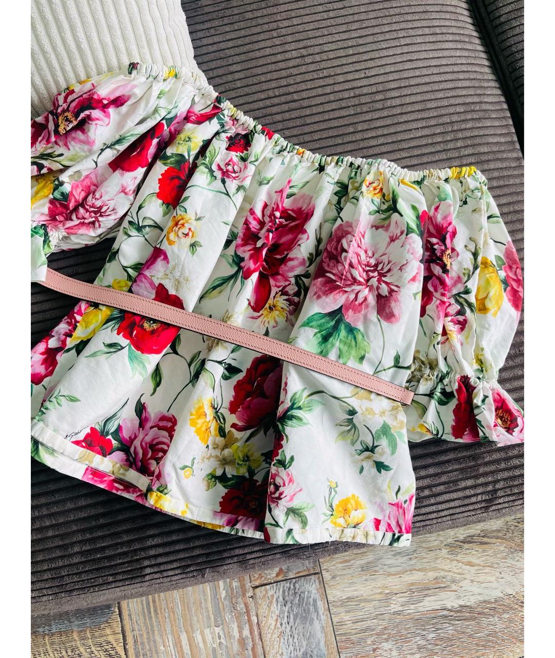 DOLCE&GABBANA Мульти хлопковая блузы, фото 6