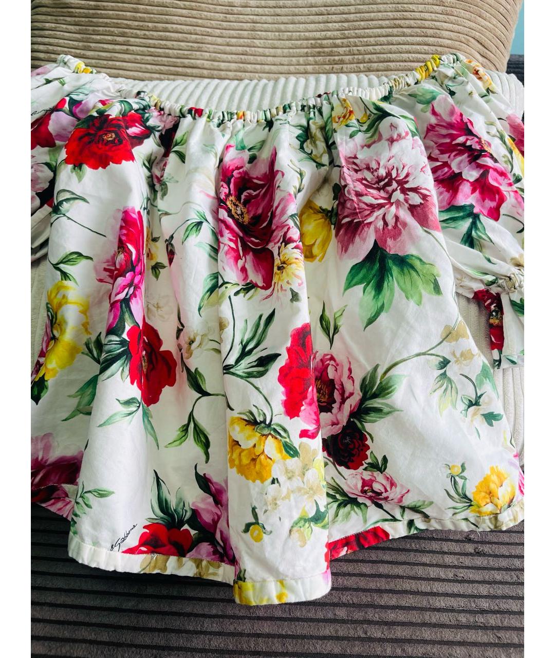 DOLCE&GABBANA Мульти хлопковая блузы, фото 5