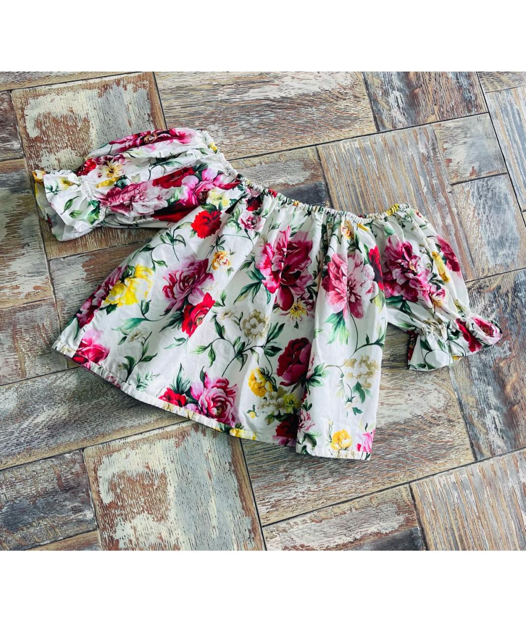 DOLCE&GABBANA Мульти хлопковая блузы, фото 8