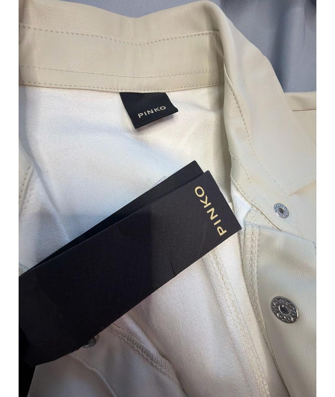 PINKO Бежевый полиэстеровый комбинезон, фото 3