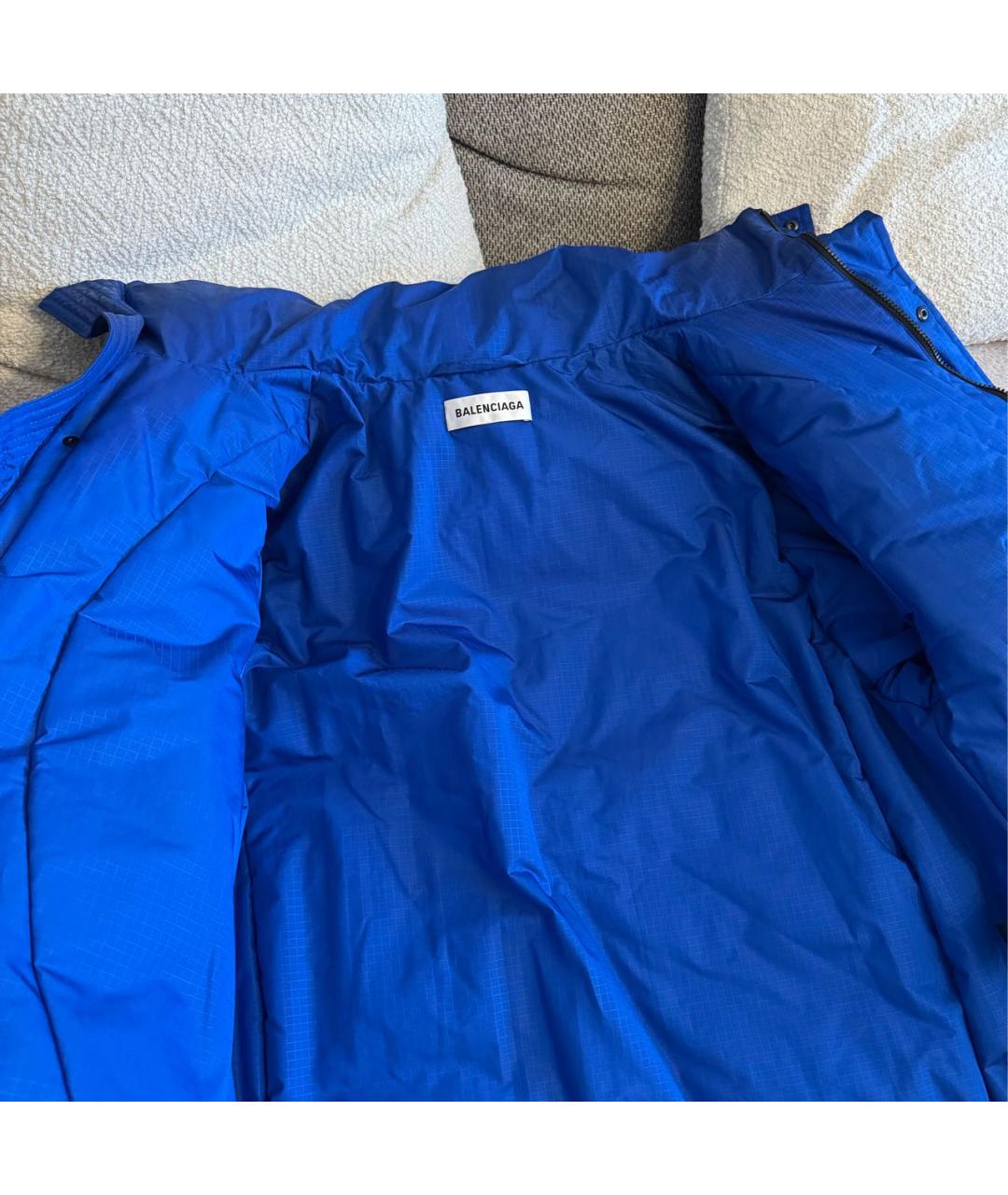BALENCIAGA Синяя куртка, фото 3