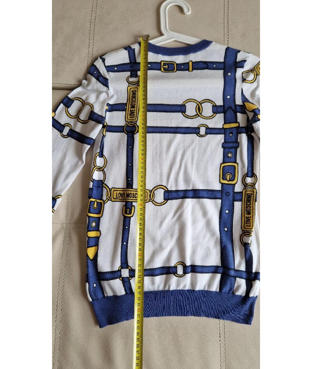 LOVE MOSCHINO Мульти хлопковый джемпер / свитер, фото 5