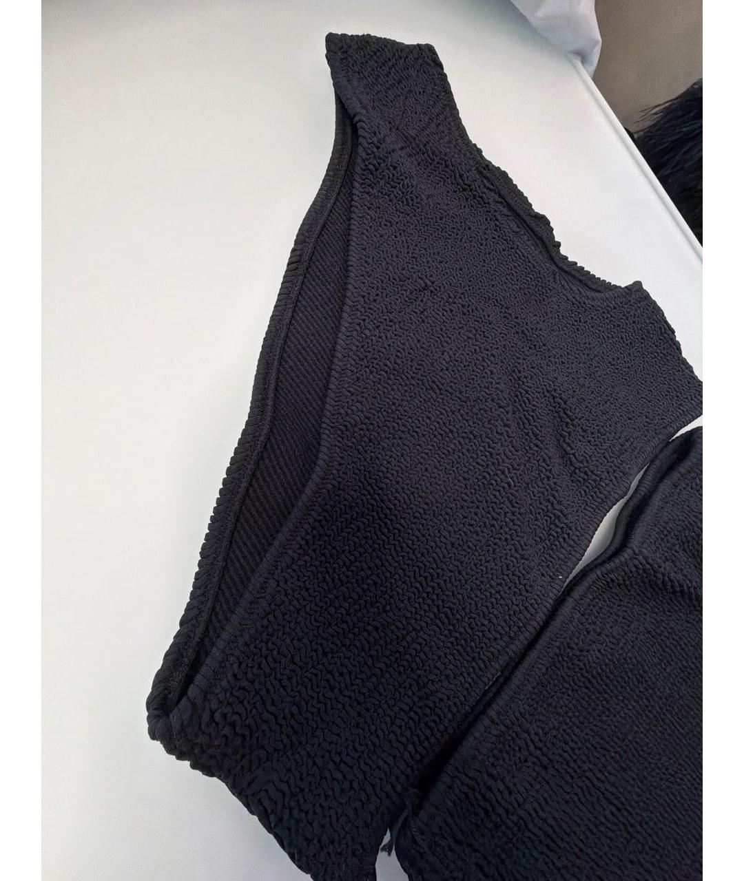 BOTTEGA VENETA Черный полиэстеровый купальник, фото 2