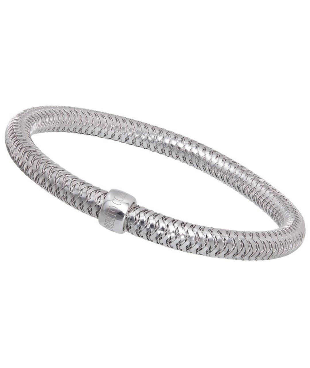 ROBERTO COIN Серебрянный браслет из белого золота, фото 1