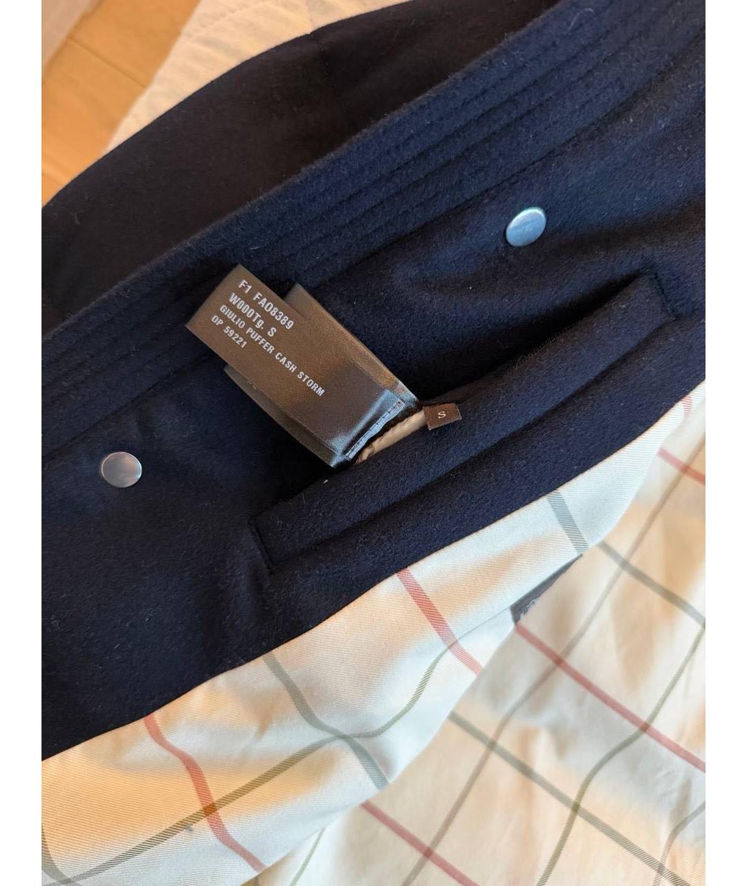 LORO PIANA Синий кашемировый пуховик, фото 4