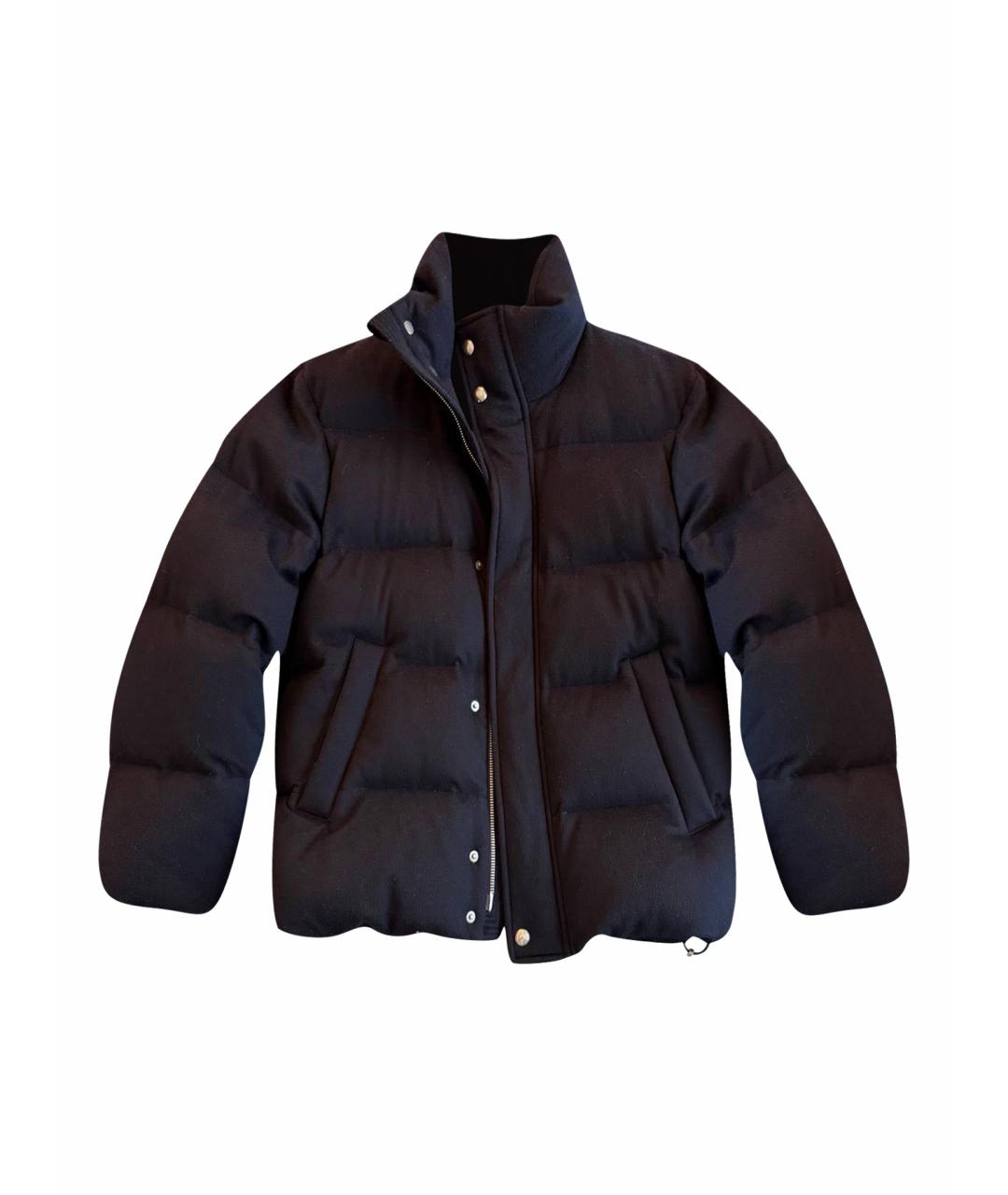 LORO PIANA Синий кашемировый пуховик, фото 1