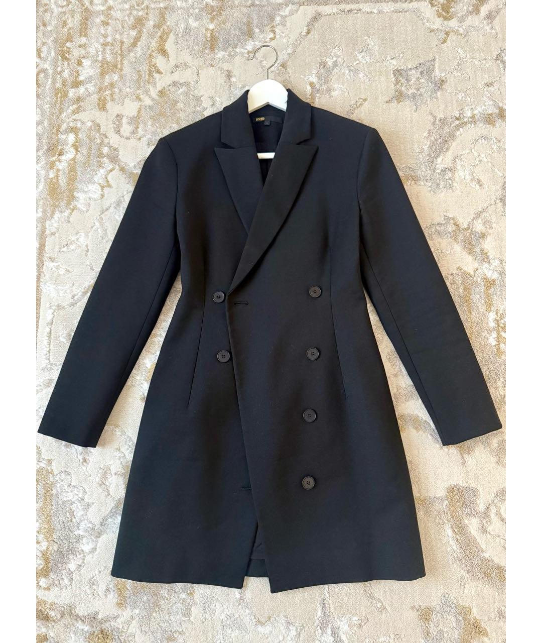 MAJE Черное повседневное платье, фото 5