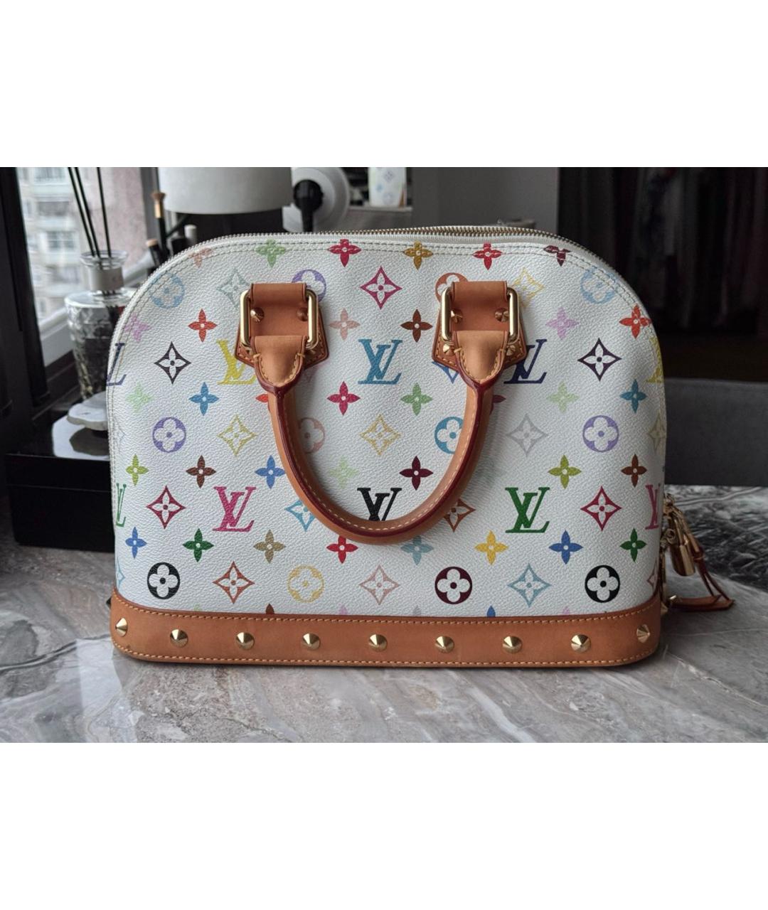LOUIS VUITTON Мульти кожаная сумка с короткими ручками, фото 3