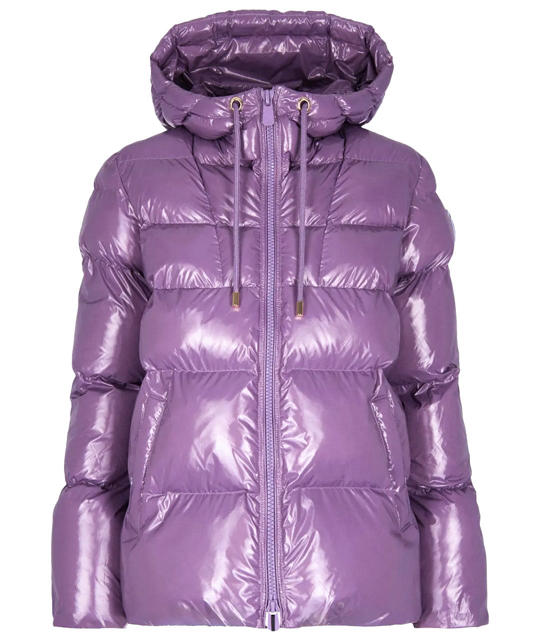 PINKO Фиолетовая полиэстеровая куртка, фото 1