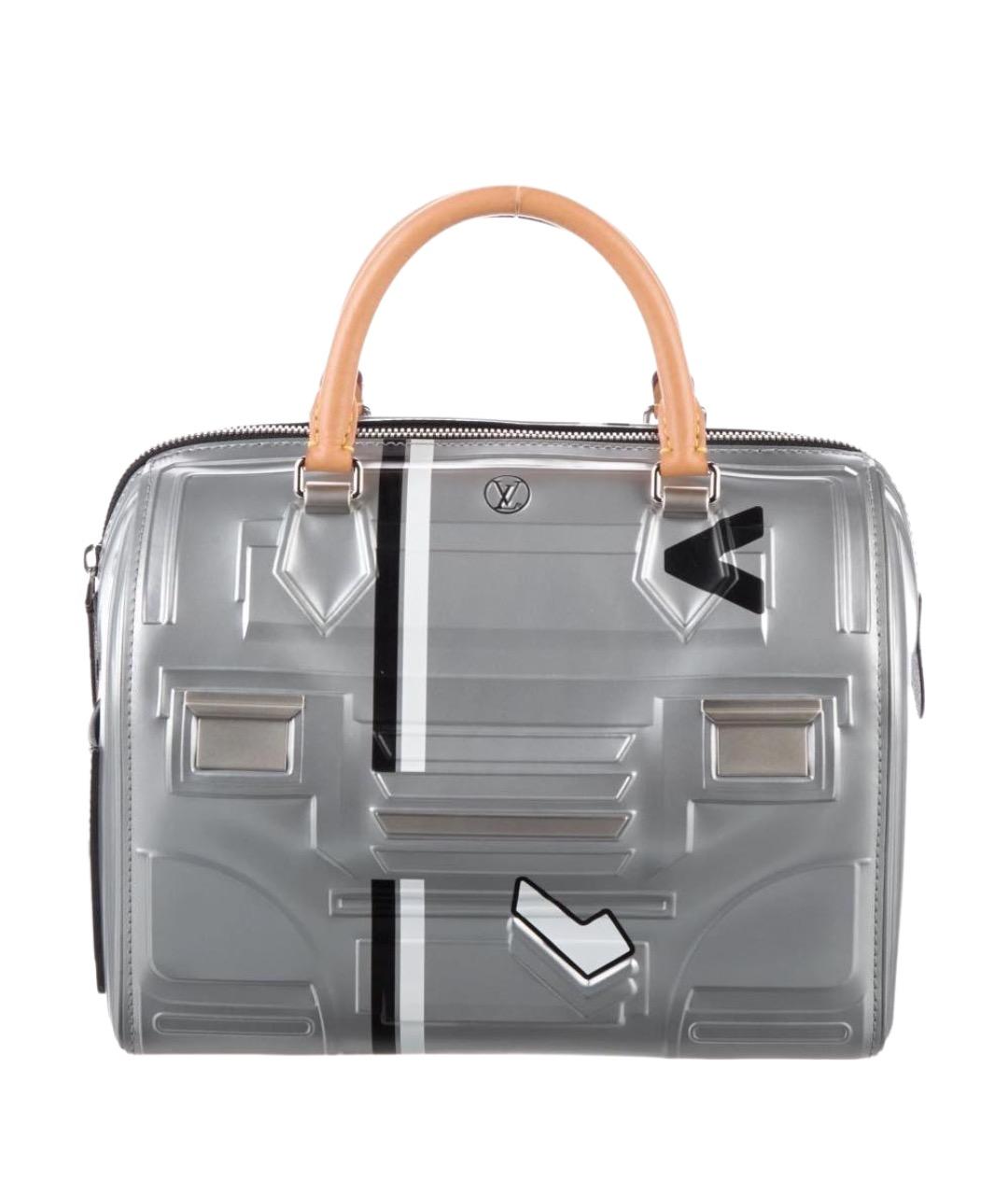 LOUIS VUITTON Серебряная сумка с короткими ручками, фото 1