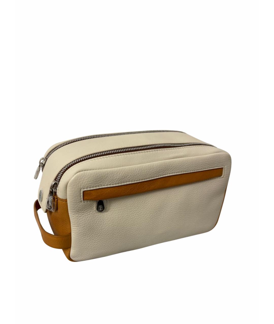 BRUNELLO CUCINELLI Кожаная барсетка, фото 1