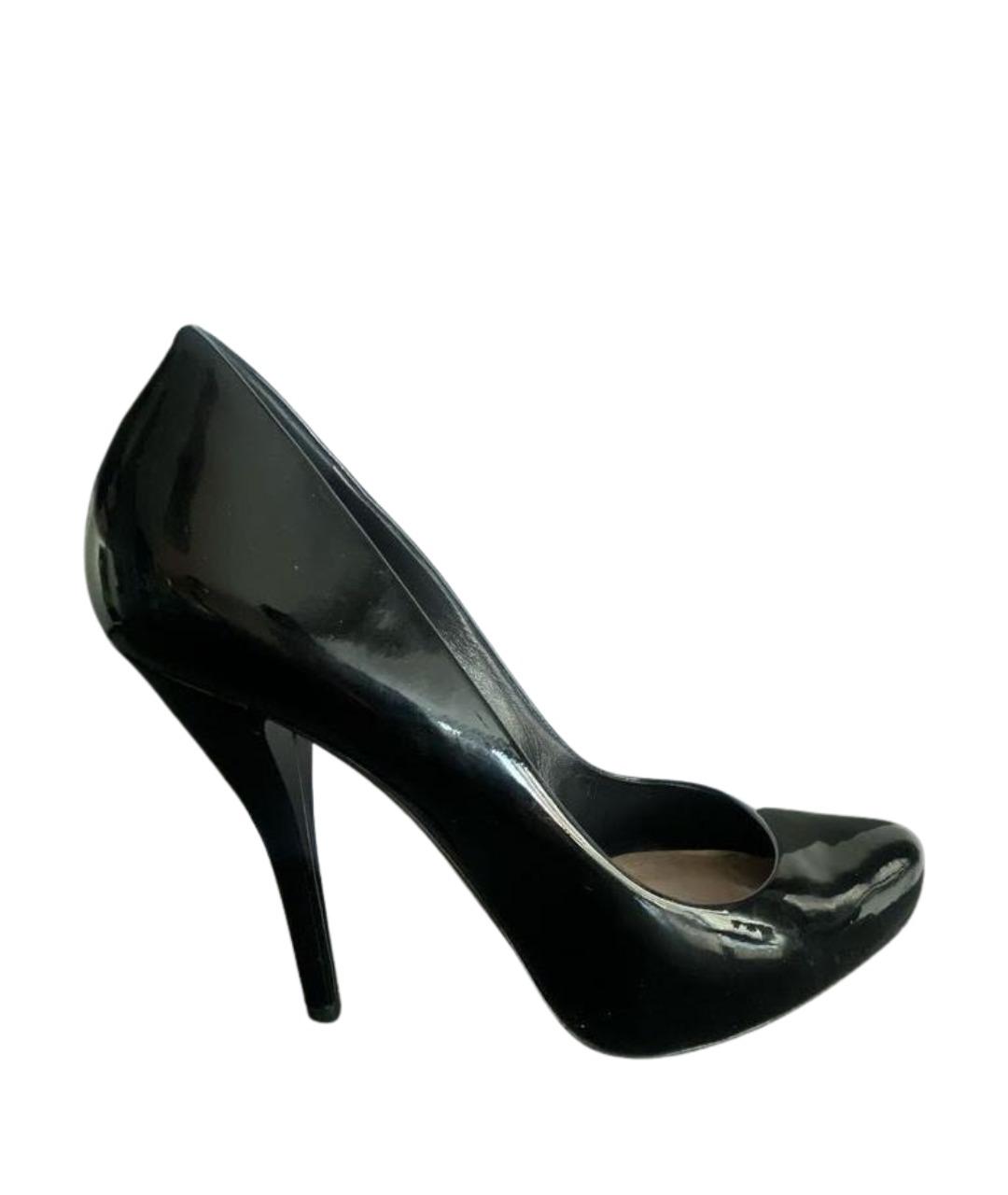 CHRISTIAN DIOR Черные неопреновые туфли, фото 1