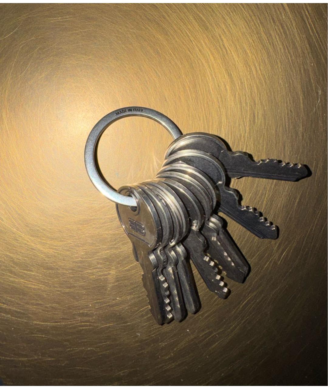 BALENCIAGA Серебрянный брелок, фото 2