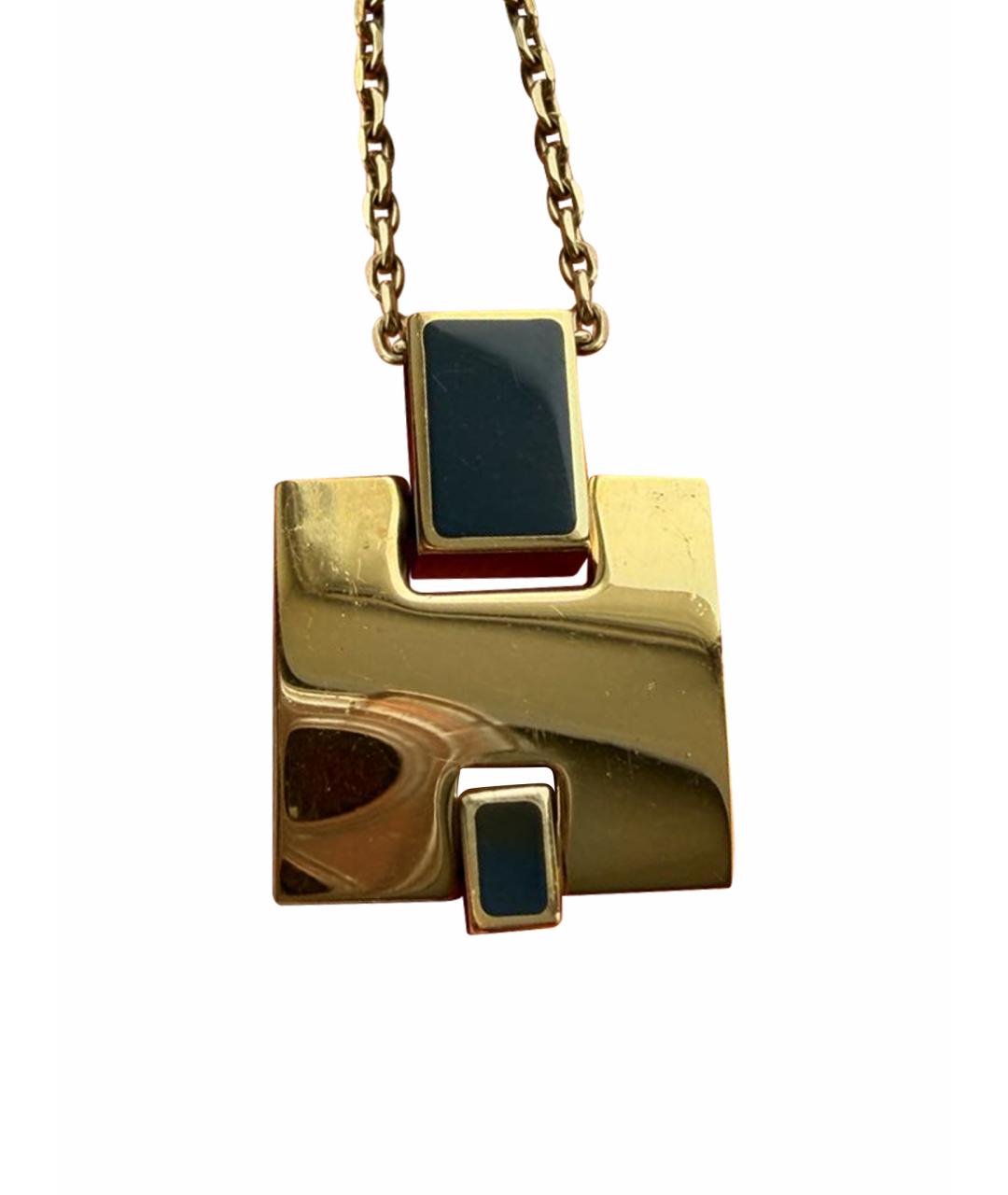 HERMES Золотая подвеска, фото 1