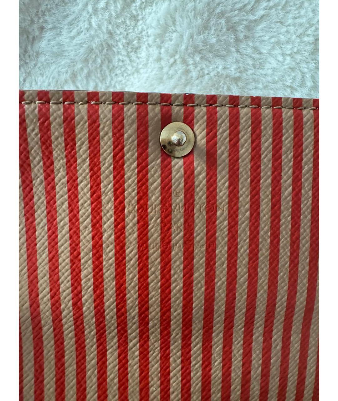 LOUIS VUITTON Коричневый кошелек, фото 6