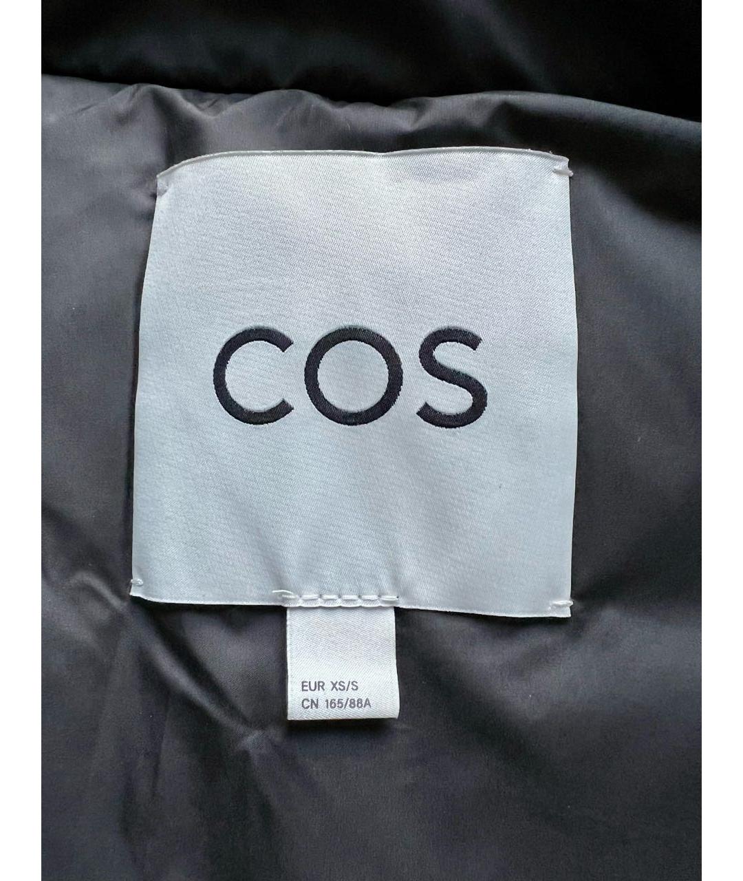 COS Черный жилет, фото 6