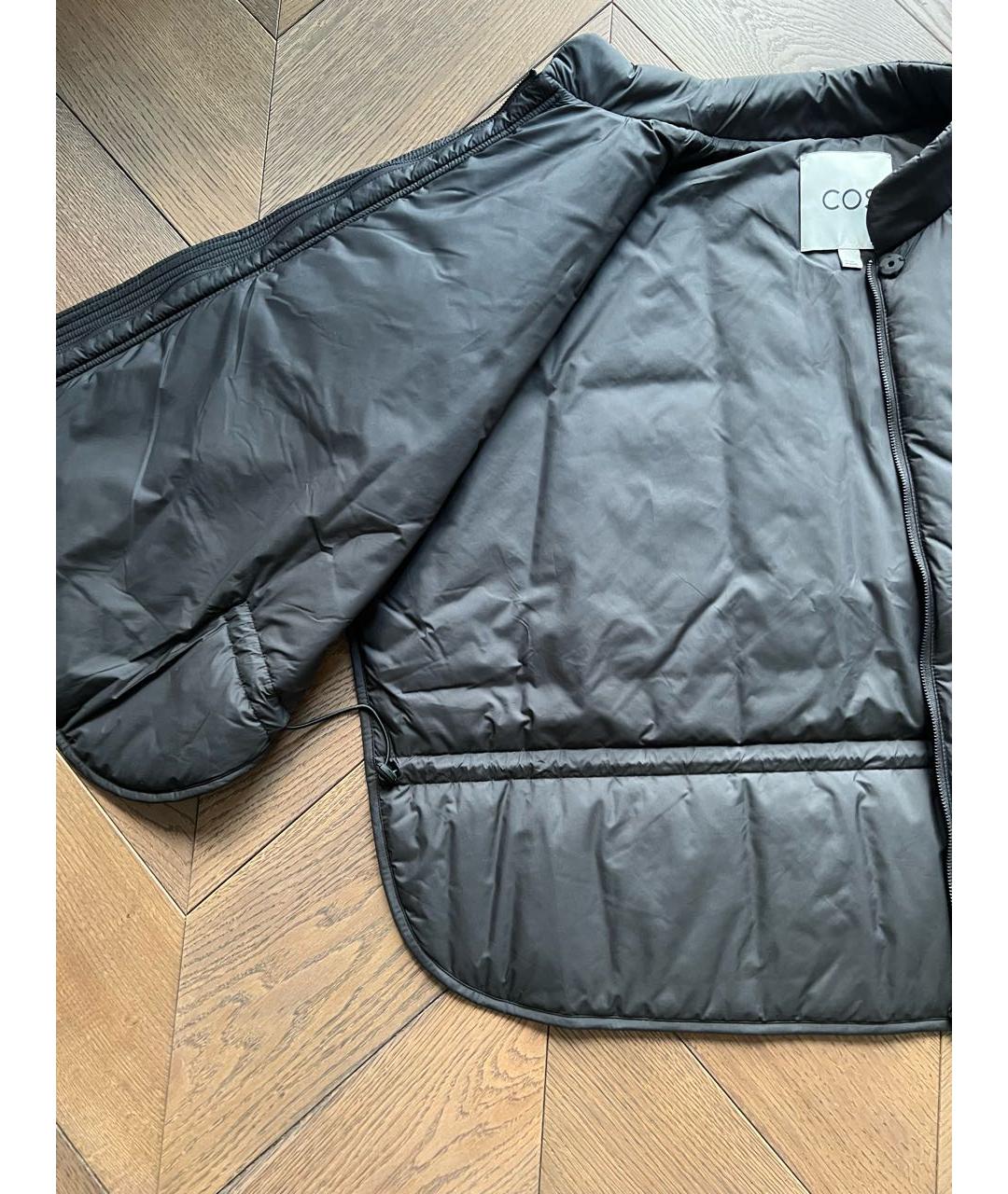 COS Черный жилет, фото 5