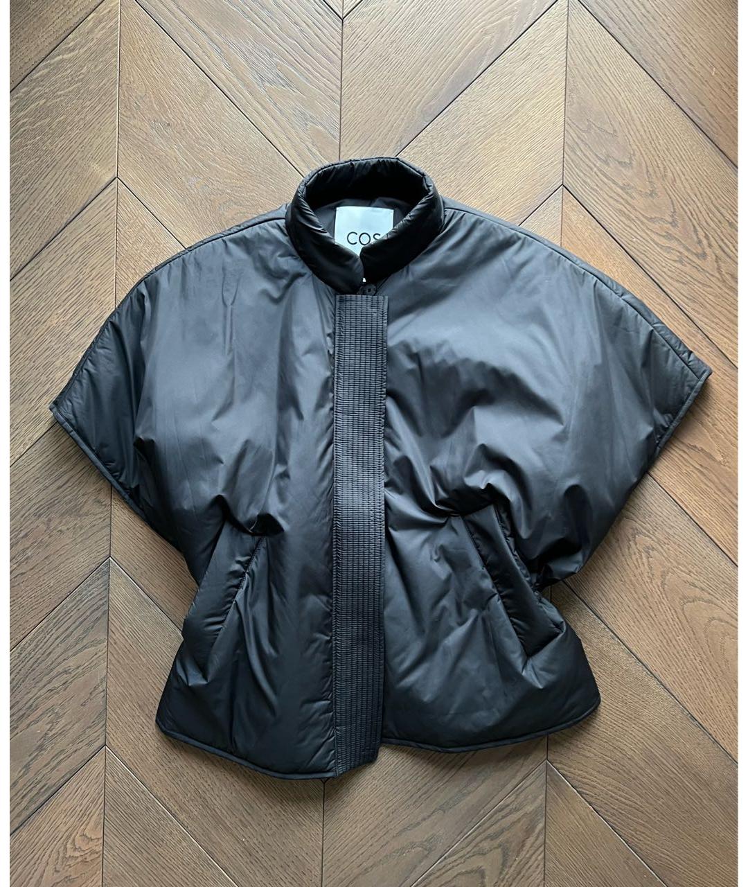 COS Черный жилет, фото 7