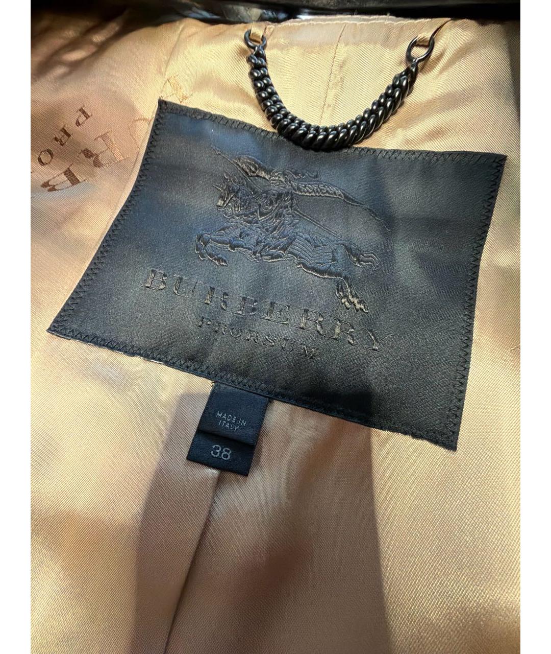 BURBERRY Бежевый хлопковый тренч/плащ, фото 3