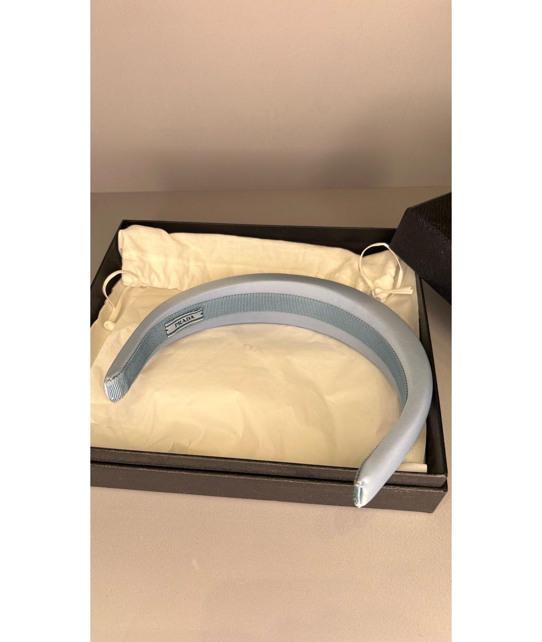 PRADA Голубой ободок, фото 2