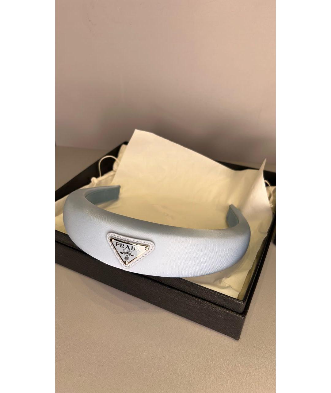 PRADA Голубой ободок, фото 4