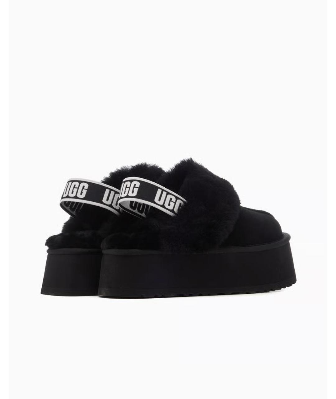 UGG AUSTRALIA Черные сабо, фото 3