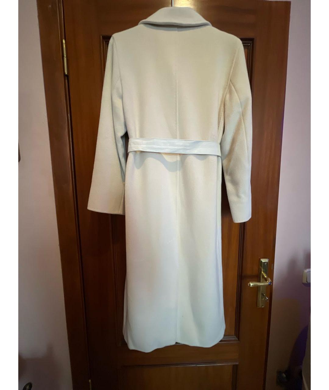 MAX MARA Бежевое шерстяное пальто, фото 2