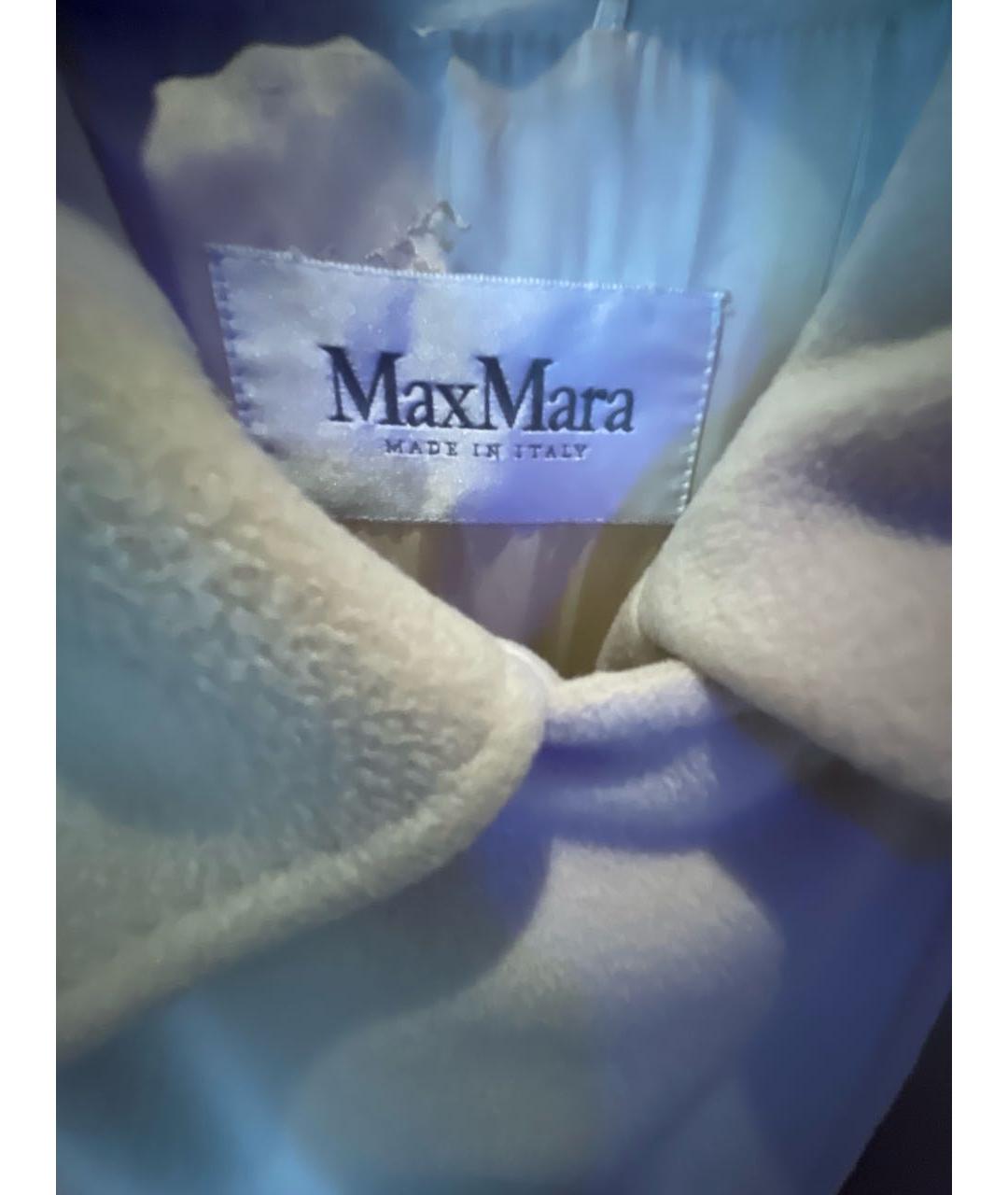 MAX MARA Бежевое шерстяное пальто, фото 3