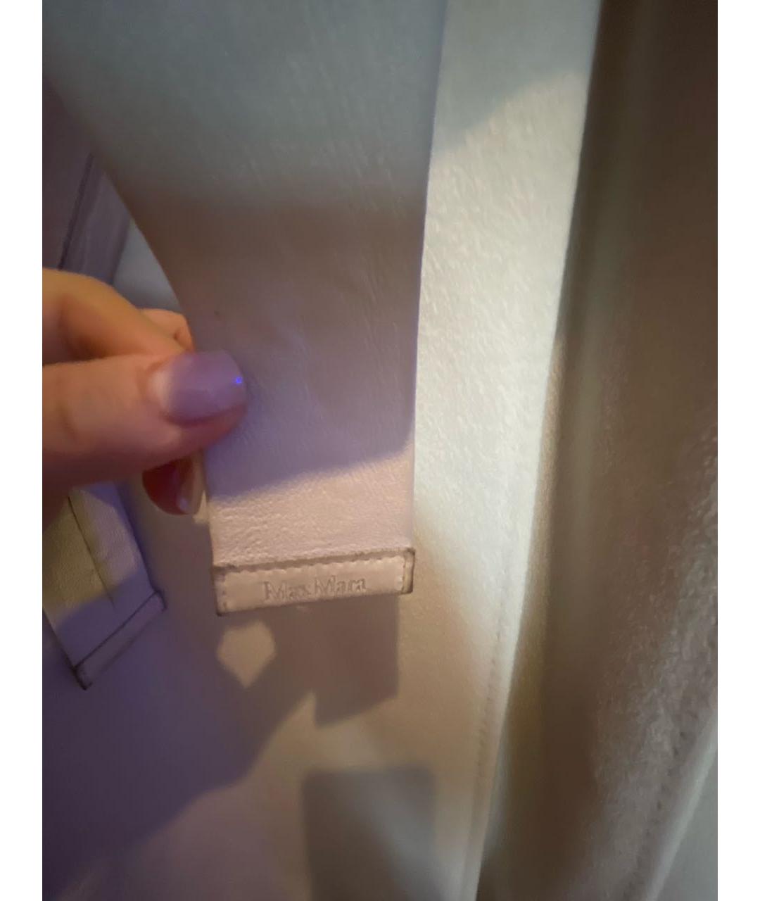 MAX MARA Бежевое шерстяное пальто, фото 4