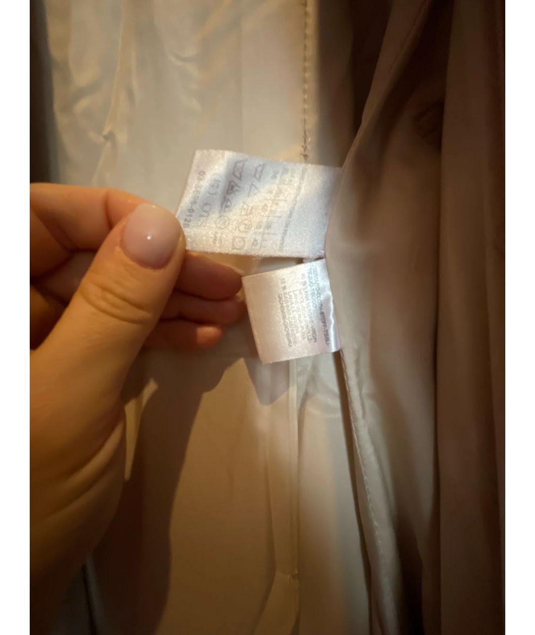 MAX MARA Бежевое шерстяное пальто, фото 6