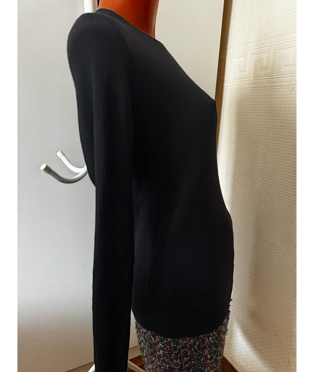 MAJE Черная шерстяная жилетка, фото 3