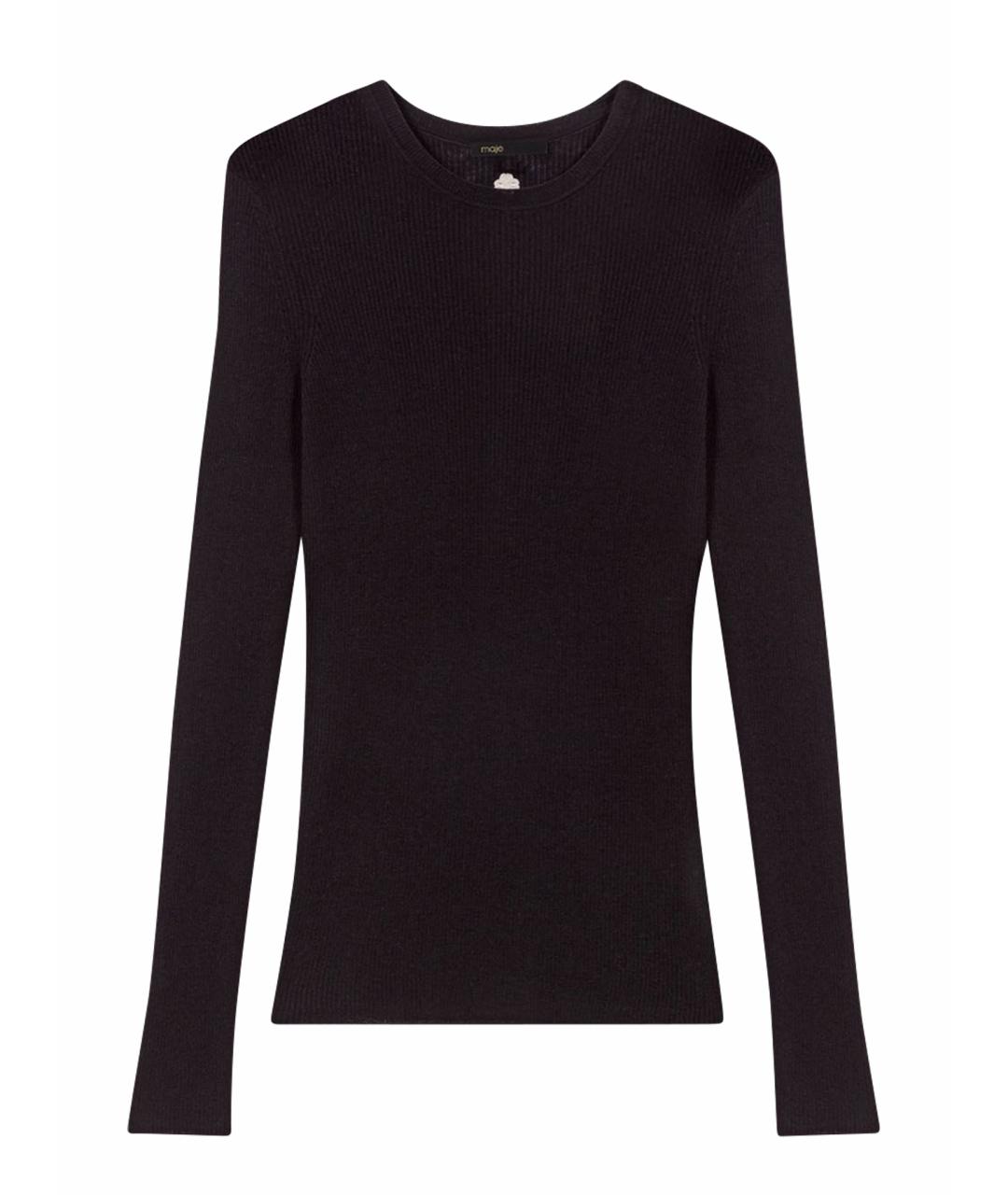 MAJE Черная шерстяная жилетка, фото 5