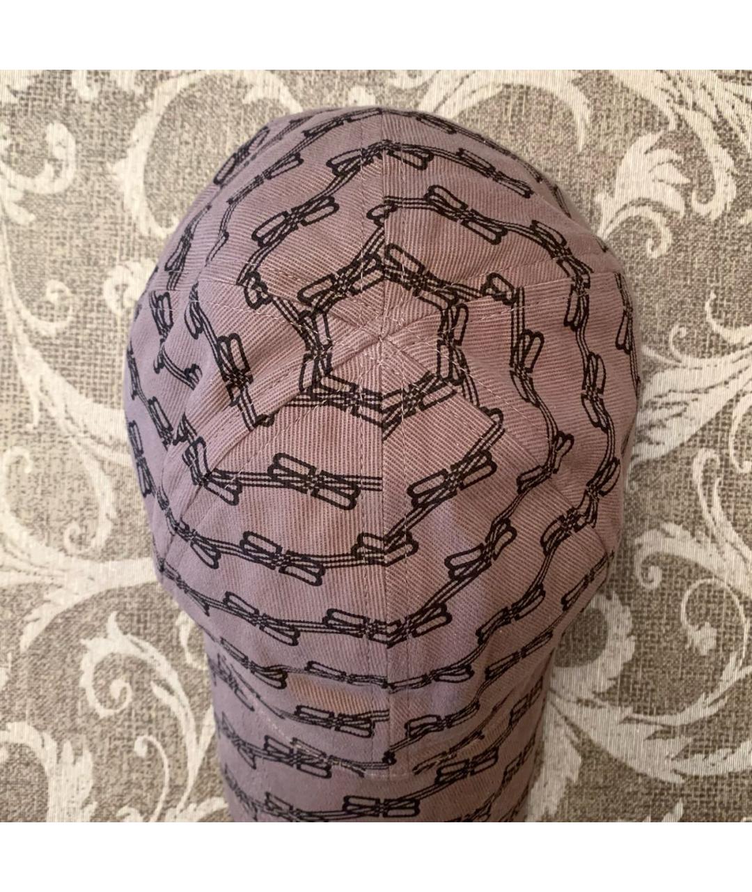 BALENCIAGA Бежевая хлопковая кепка/бейсболка, фото 3