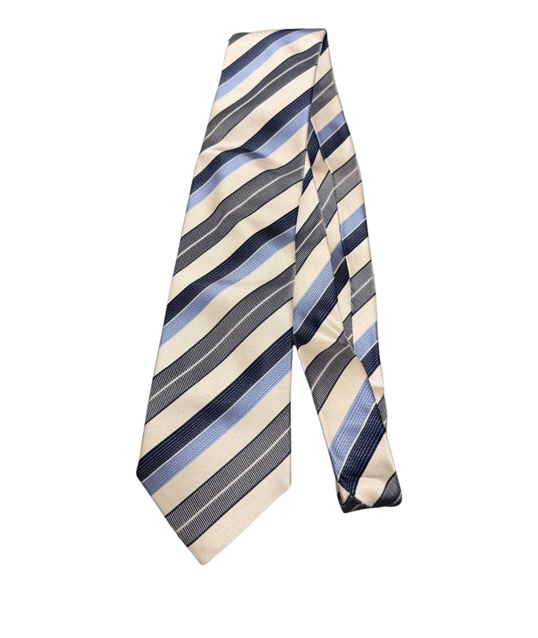 ERMENEGILDO ZEGNA XXX Мульти шелковый галстук, фото 1