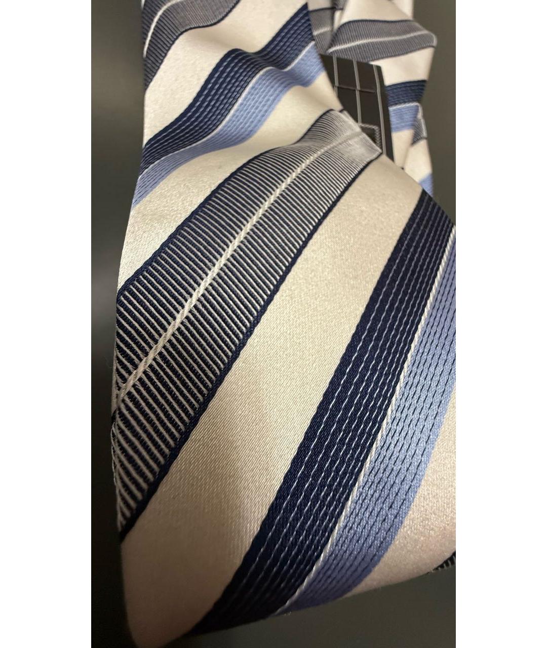 ERMENEGILDO ZEGNA XXX Мульти шелковый галстук, фото 4