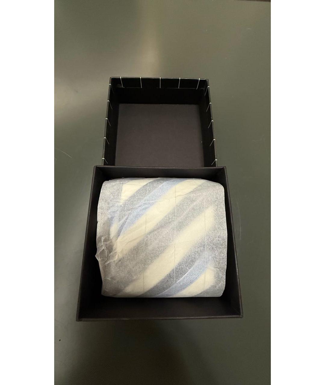 ERMENEGILDO ZEGNA XXX Мульти шелковый галстук, фото 5