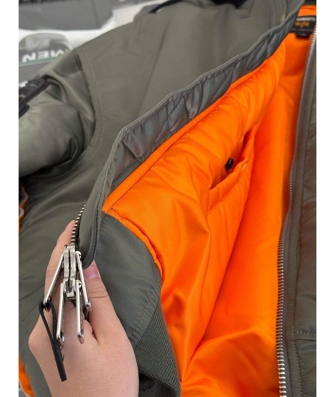 VETEMENTS Зеленая куртка, фото 6