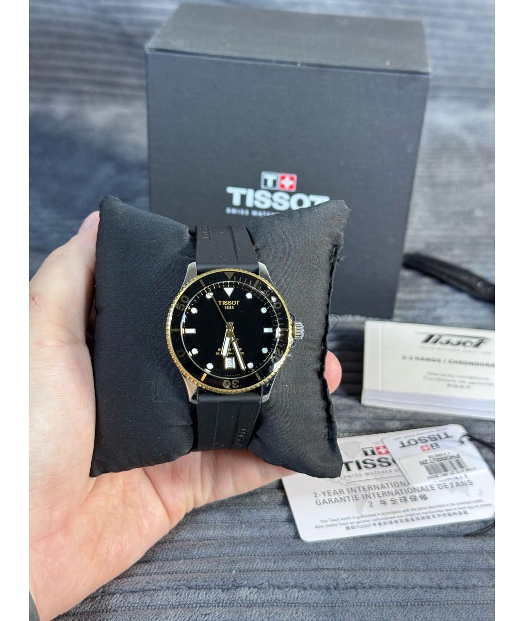 TISSOT Серые часы, фото 9