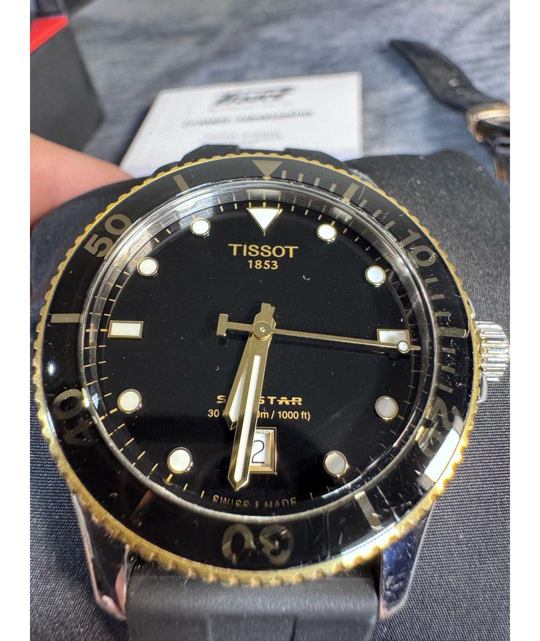 TISSOT Серые часы, фото 4