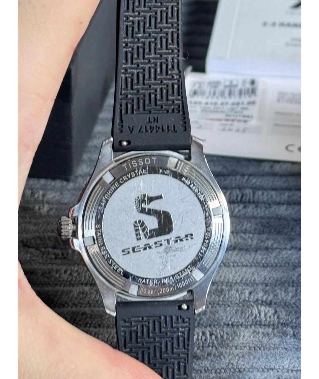 TISSOT Серые часы, фото 3