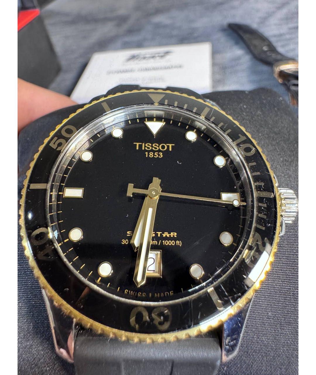 TISSOT Серые часы, фото 7