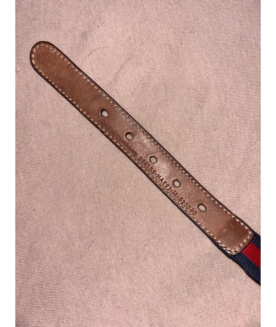 GUCCI KIDS Темно-синий пояс/ремень, фото 2