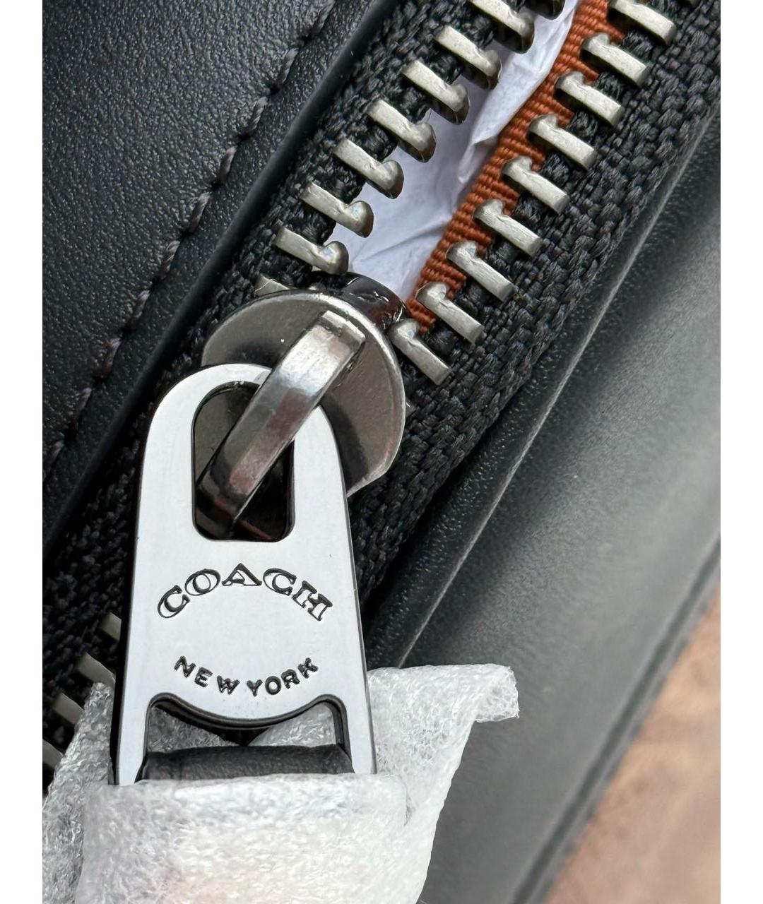 COACH Коричневая сумка на плечо, фото 8