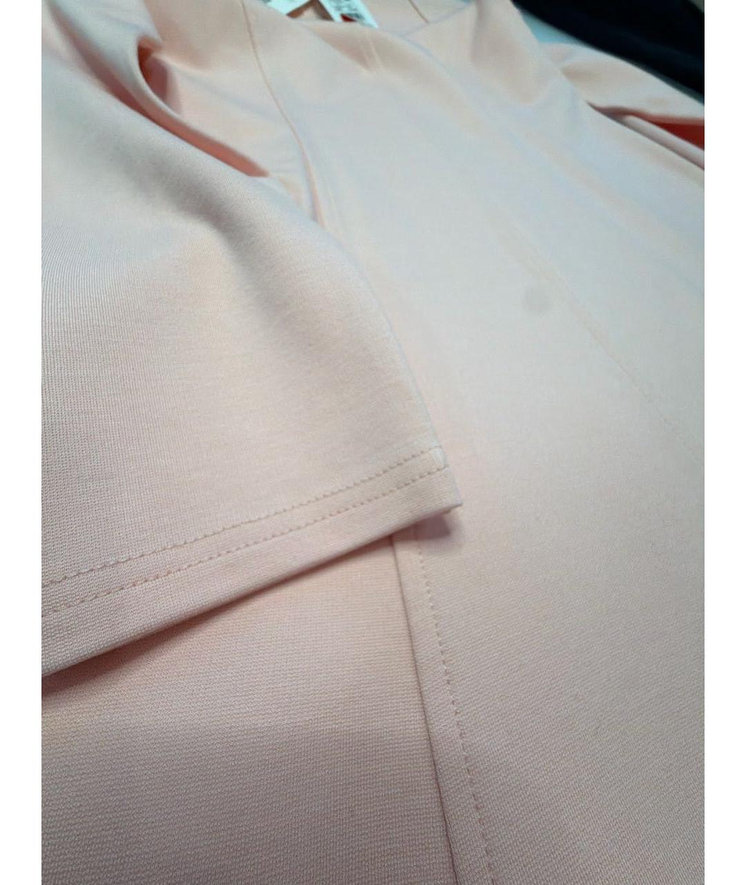 CALVIN KLEIN Розовое хлопковое повседневное платье, фото 4