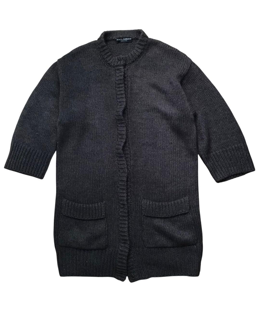 DOLCE&GABBANA Антрацитовый кардиган, фото 8