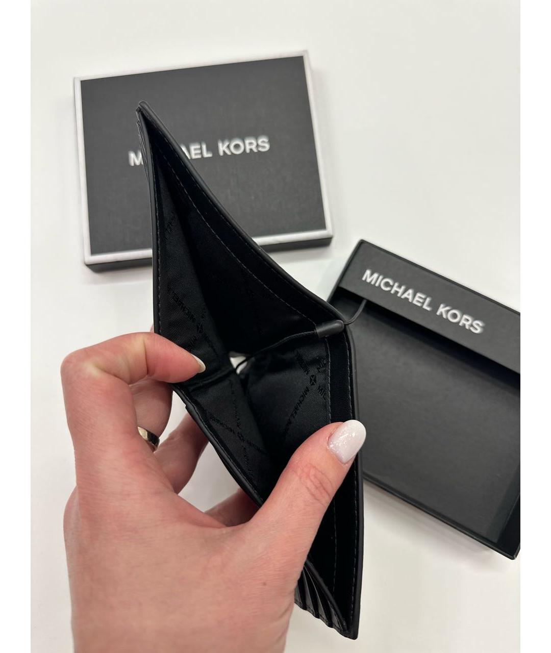 MICHAEL KORS Черный кошелек, фото 5