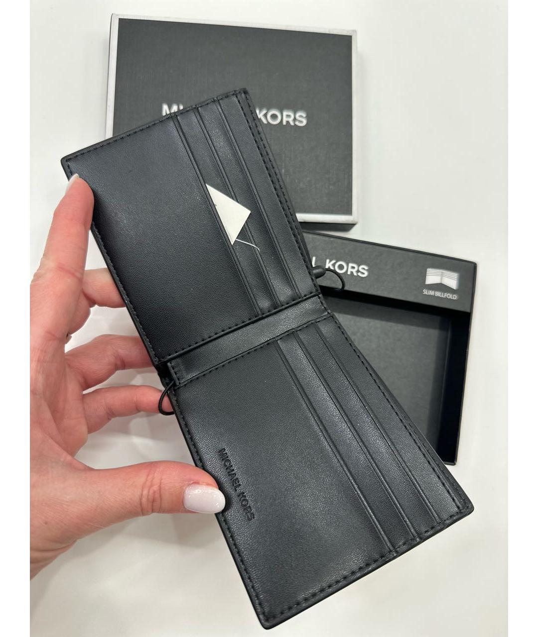 MICHAEL KORS Черный кошелек, фото 4