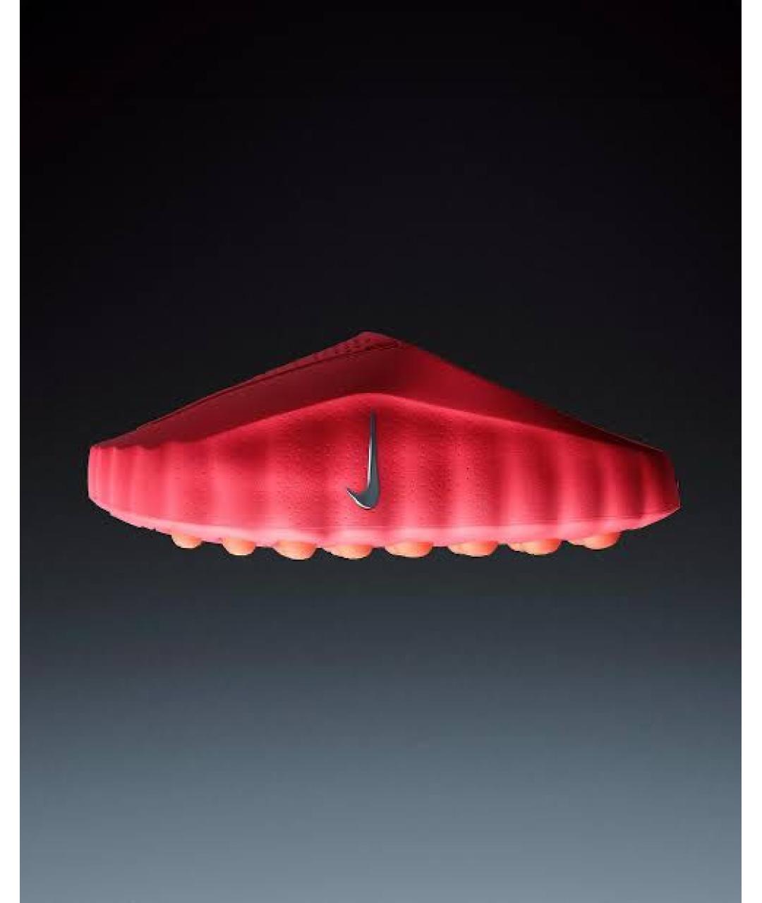 NIKE Красные резиновые мюли, фото 5