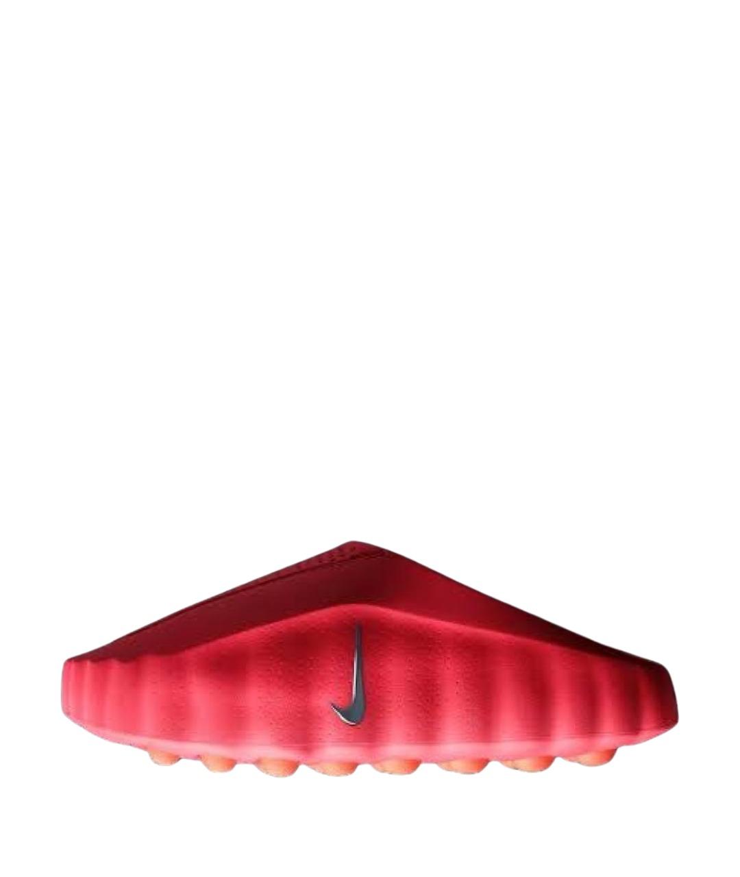 NIKE Красные резиновые мюли, фото 1