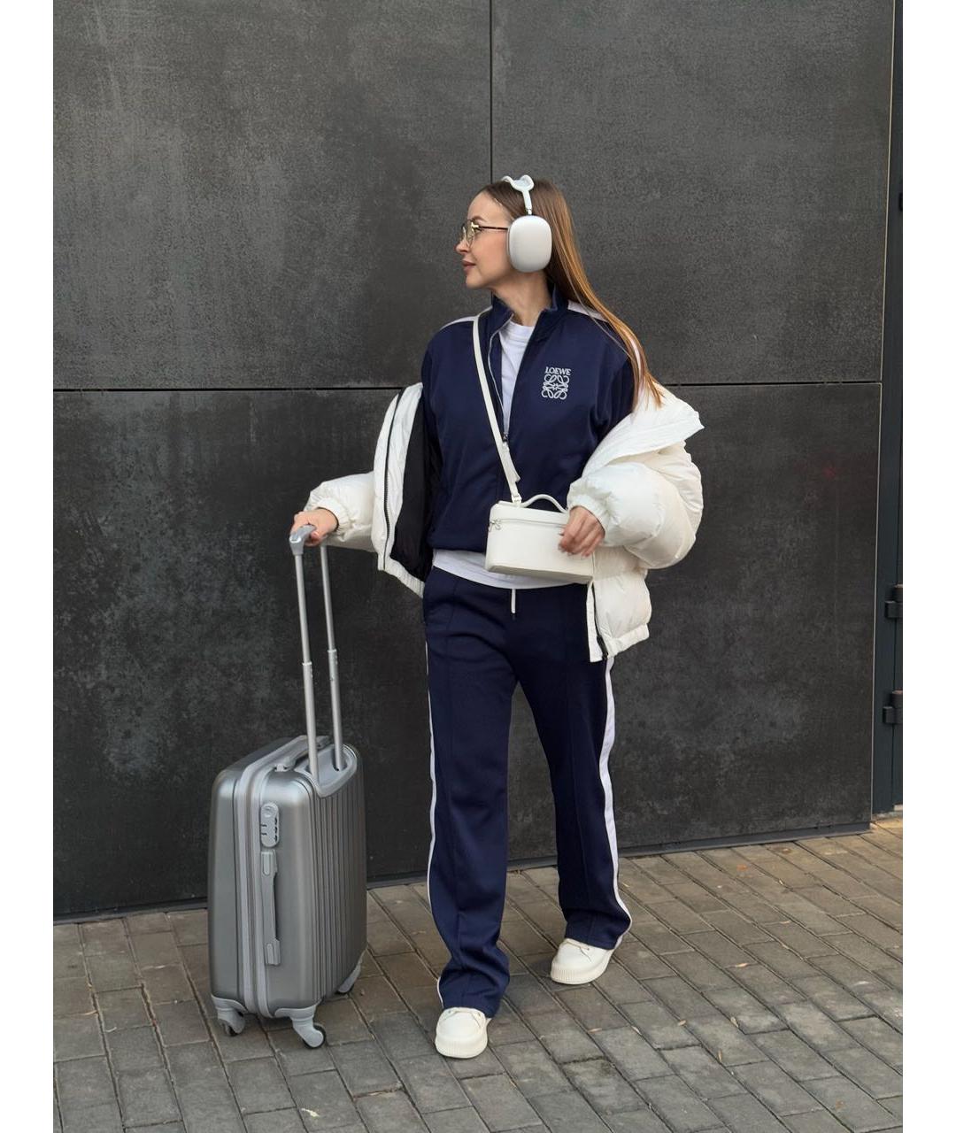 LOEWE Темно-синий костюм с брюками, фото 5